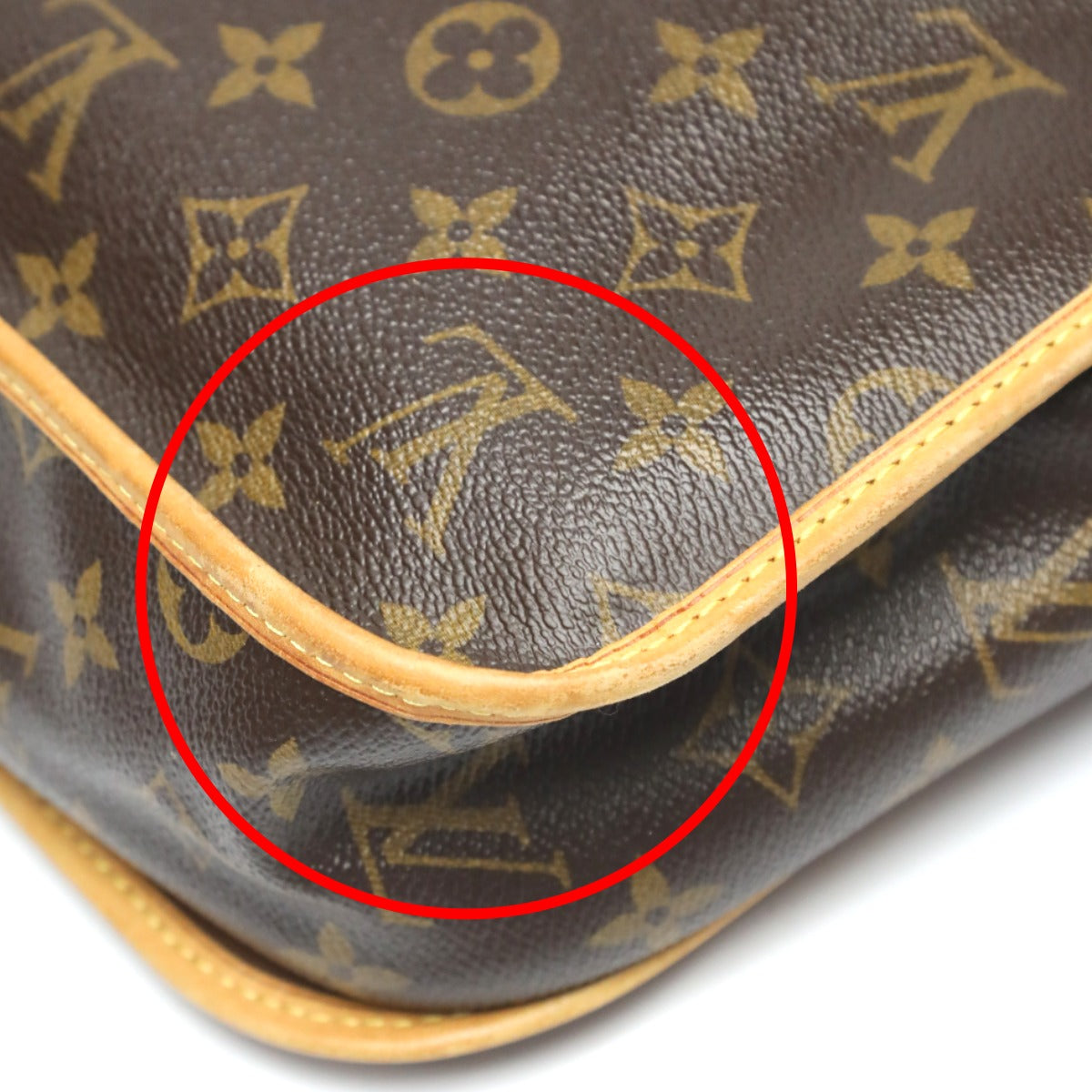 LOUIS VUITTON Shoulder Bag M40106 Monogram canvas Brown Messenger back Monogram Messenger PM�EBosphore unisex(Unisex) Used Authentic