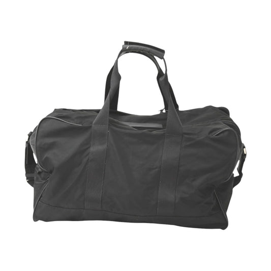 PRADA Boston Duffel bag VS0352 Nylon black Travel bag one belt back