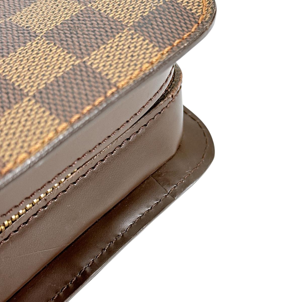 LOUIS VUITTON business bag N51993 Damier canvas Brown Damier Ebene Saint Louis