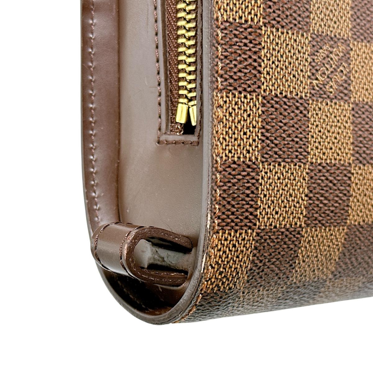 LOUIS VUITTON business bag N51993 Damier canvas Brown Damier Ebene Saint Louis
