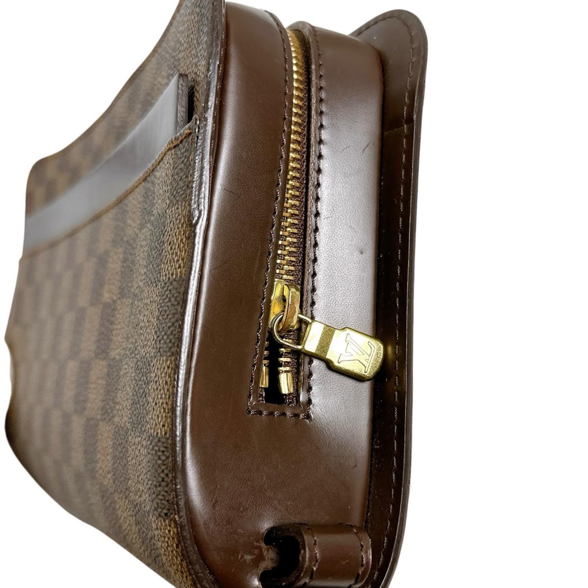 LOUIS VUITTON business bag N51993 Damier canvas Brown Damier Ebene Saint Louis