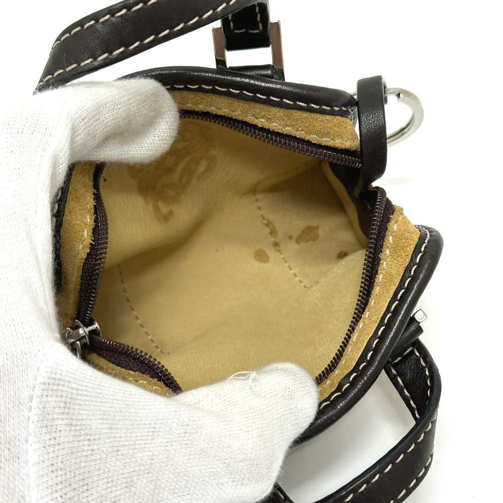 LOEWE Handbag 290612 suede beige Amazonas Micromini