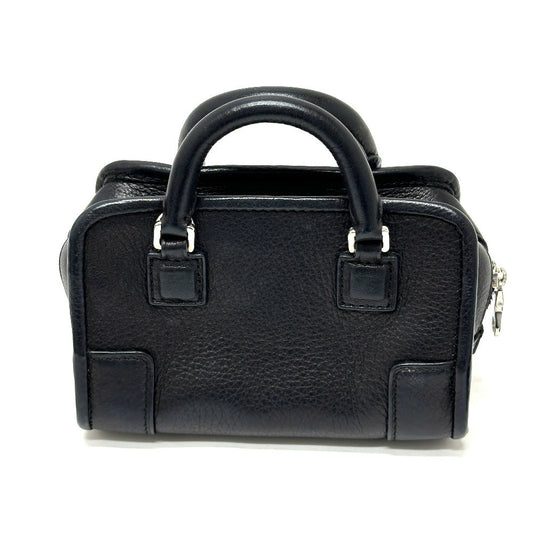 LOEWE Shoulder Bag 339.79.039 leather black Amazonas Micromini