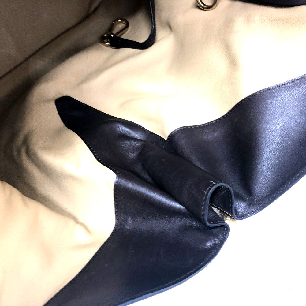 LOEWE Handbag Leather / suede beige Hammock large
