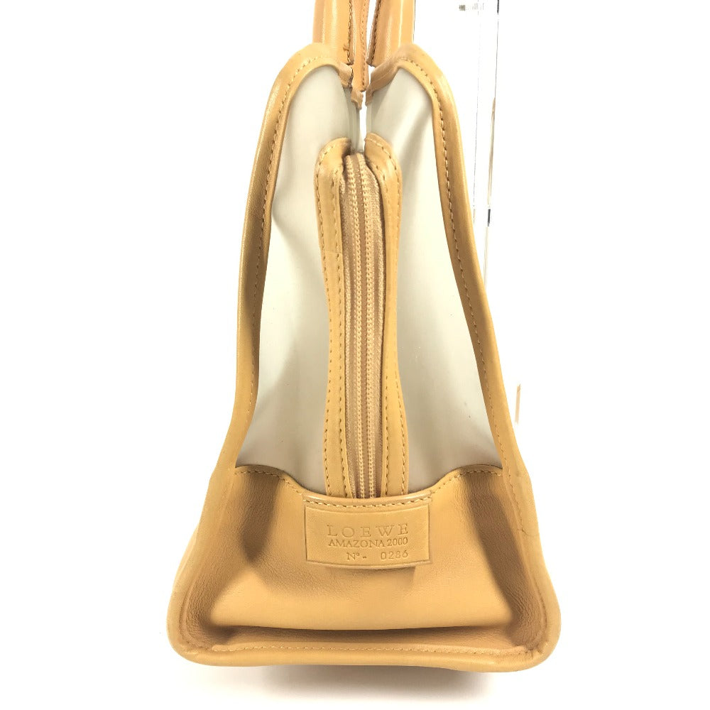 LOEWE Handbag Plastics/Leather beige 160th anniversary limited