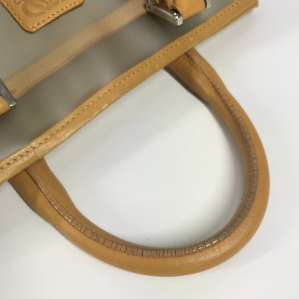 LOEWE Handbag Plastics/Leather beige 160th anniversary limited
