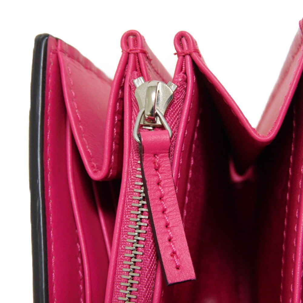 GUCCI Shoulder Bag 524967 Smooth Calfskin Leather pink Star 2WAY Clutch Bag SEGA Sega logo GUCCY Print Chain Wallet Bag Women Used Authentic