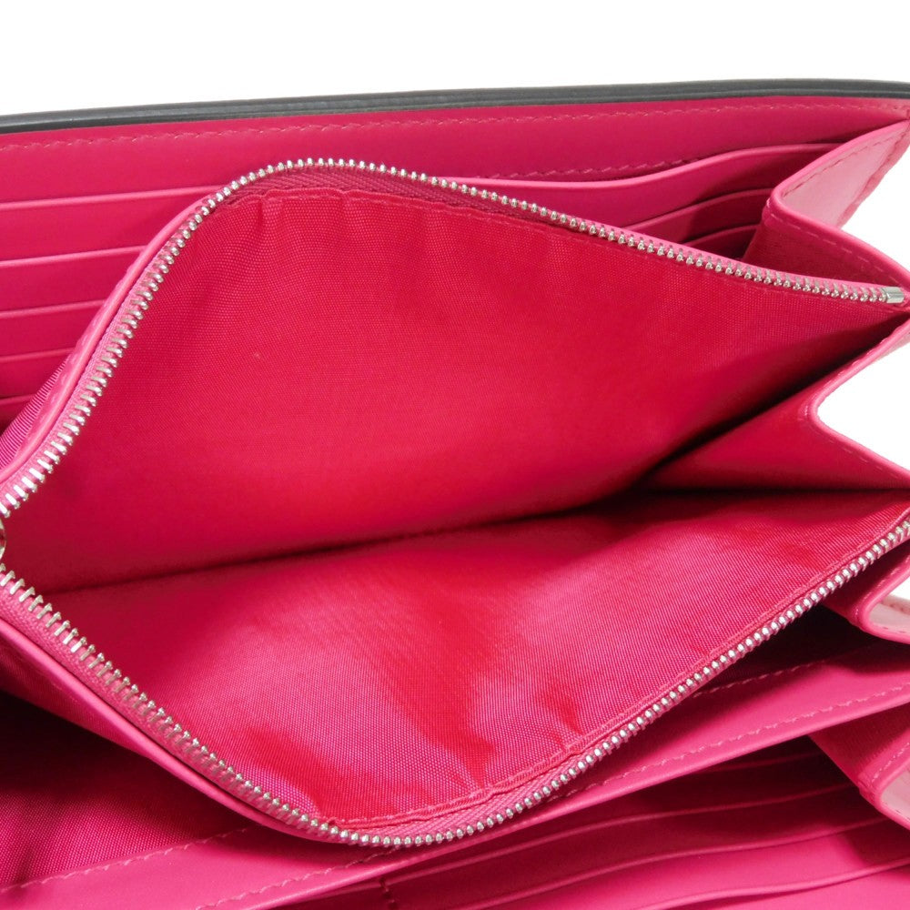 GUCCI Shoulder Bag 524967 Smooth Calfskin Leather pink Star 2WAY Clutch Bag SEGA Sega logo GUCCY Print Chain Wallet Bag Women Used Authentic