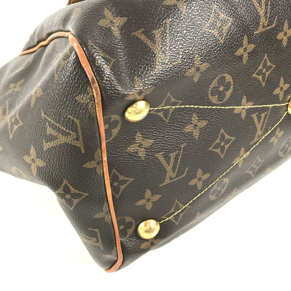 LOUIS VUITTON Shoulder Bag M40144 Monogram canvas Brown Monogram Tivoli GM Women Used Authentic