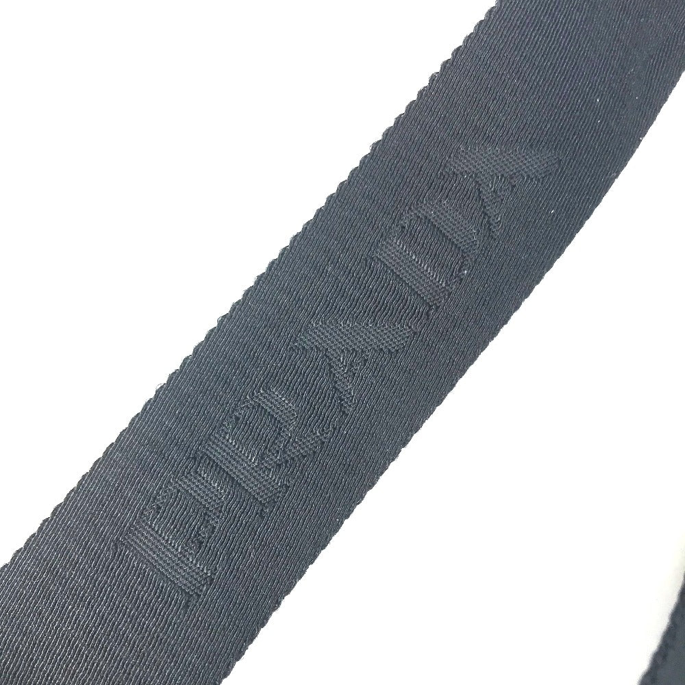 PRADA Shoulder Bag 2VH053 Nylon / leather black Bag Triangle logo mens Used Authentic