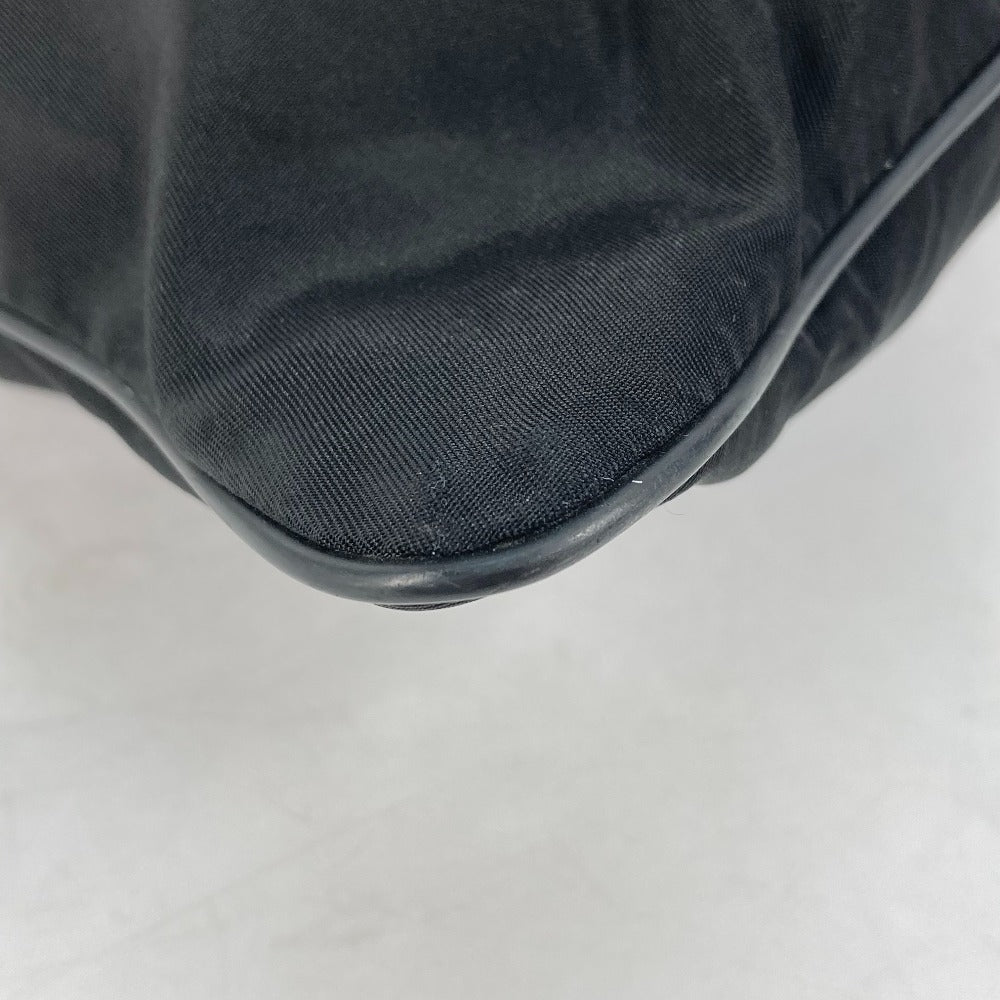 PRADA Shoulder Bag Nylon black Crossbody