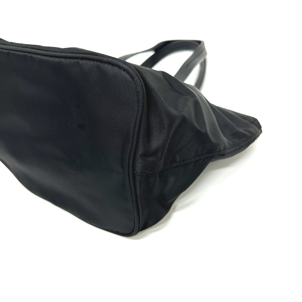 PRADA Handbag Nylon black Triangular plate