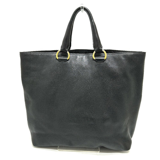 PRADA Tote Bag BN2522 leather black logo