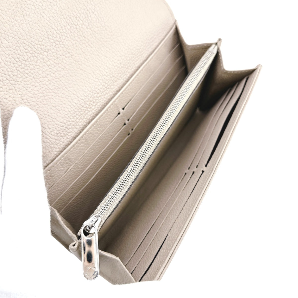 LOUIS VUITTON Long Wallet Purse M60144 Monogram Mahina Galle Long Wallet Purse Monogram Portefeuille Iris Women Used Authentic