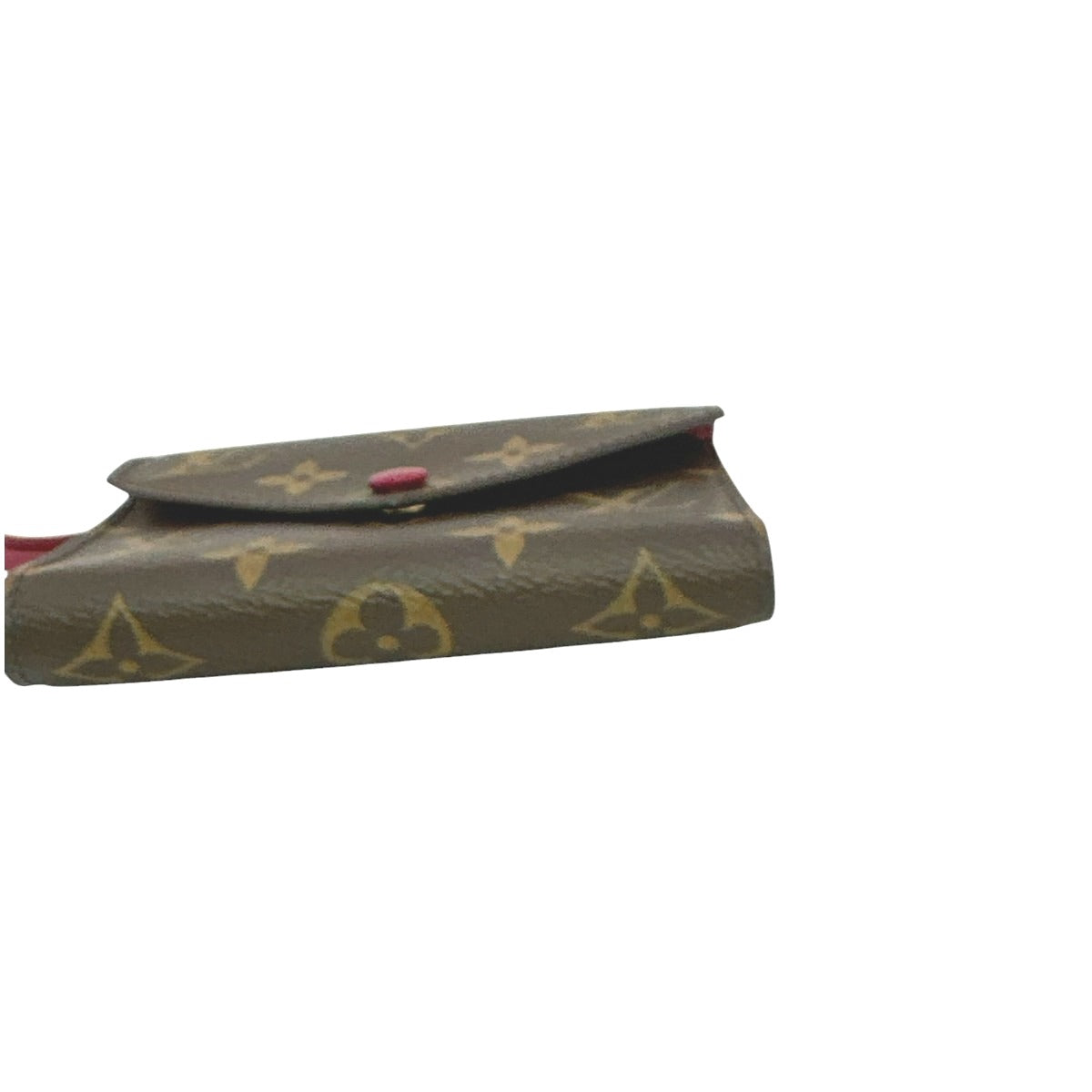 LOUIS VUITTON Coin case M41938 Monogram canvas Red Coin purse with Card Case Monogram Portefeuille Victorine Women Used Authentic
