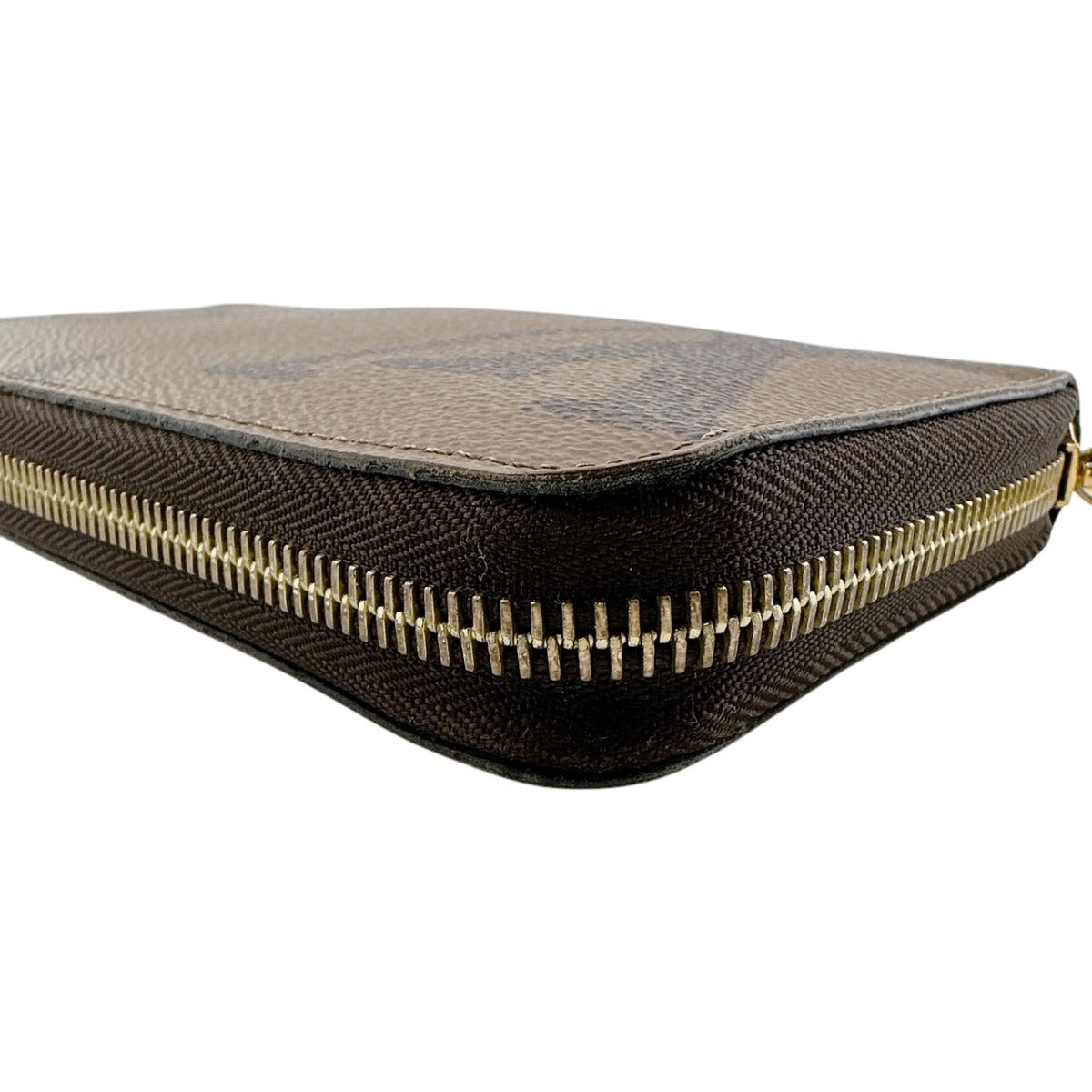 LOUIS VUITTON Long Wallet Purse M69353 Monogram canvas Brown Giant reverse Monogram Zippy wallet unisex(Unisex) Used Authentic