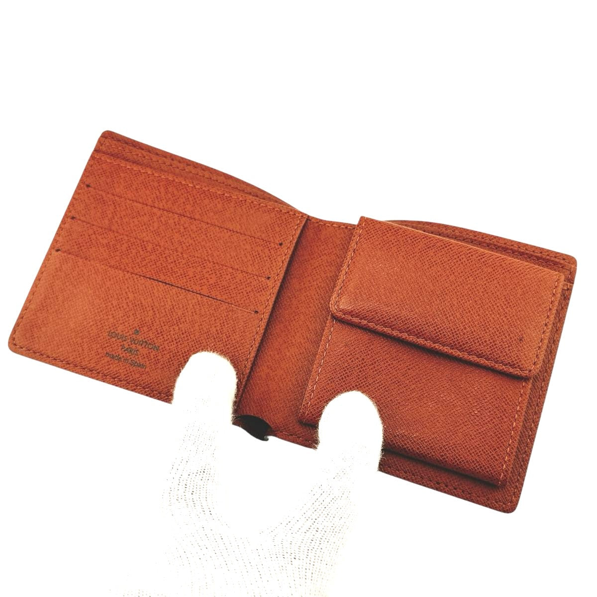 LOUIS VUITTON Bifold Wallet M61675 Monogram canvas Brown Bifold Wallet Monogram Includes Marco Coin Pocket unisex(Unisex) Used Authentic