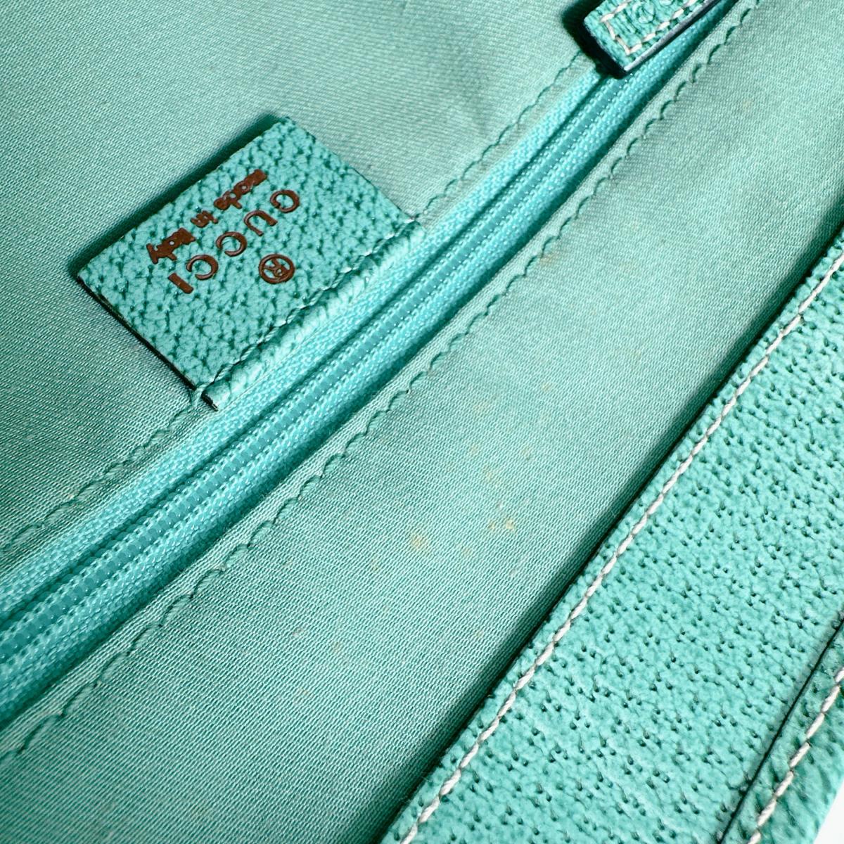 GUCCI Tote Bag 113019 3444 GG canvas green GG canvas