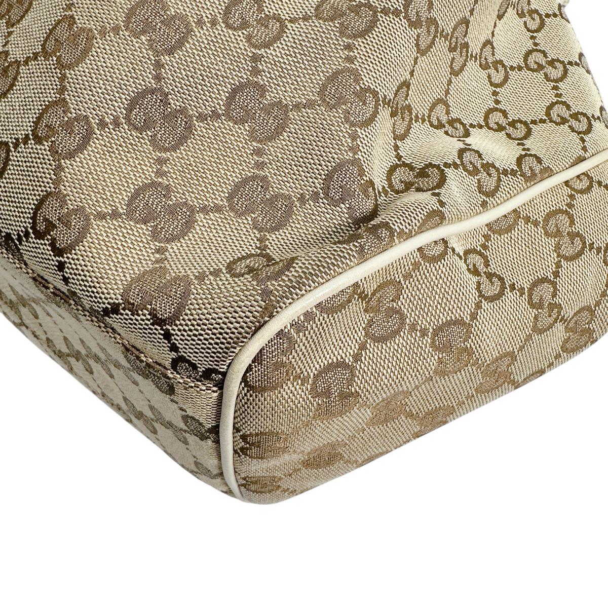 GUCCI Tote Bag 211944 GG canvas beige GG canvas Sukey bag