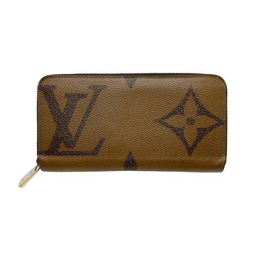 LOUIS VUITTON Long Wallet Purse M69353 Monogram canvas Brown Long Wallet Purse Monogram Zippy wallet unisex(Unisex) Used Authentic