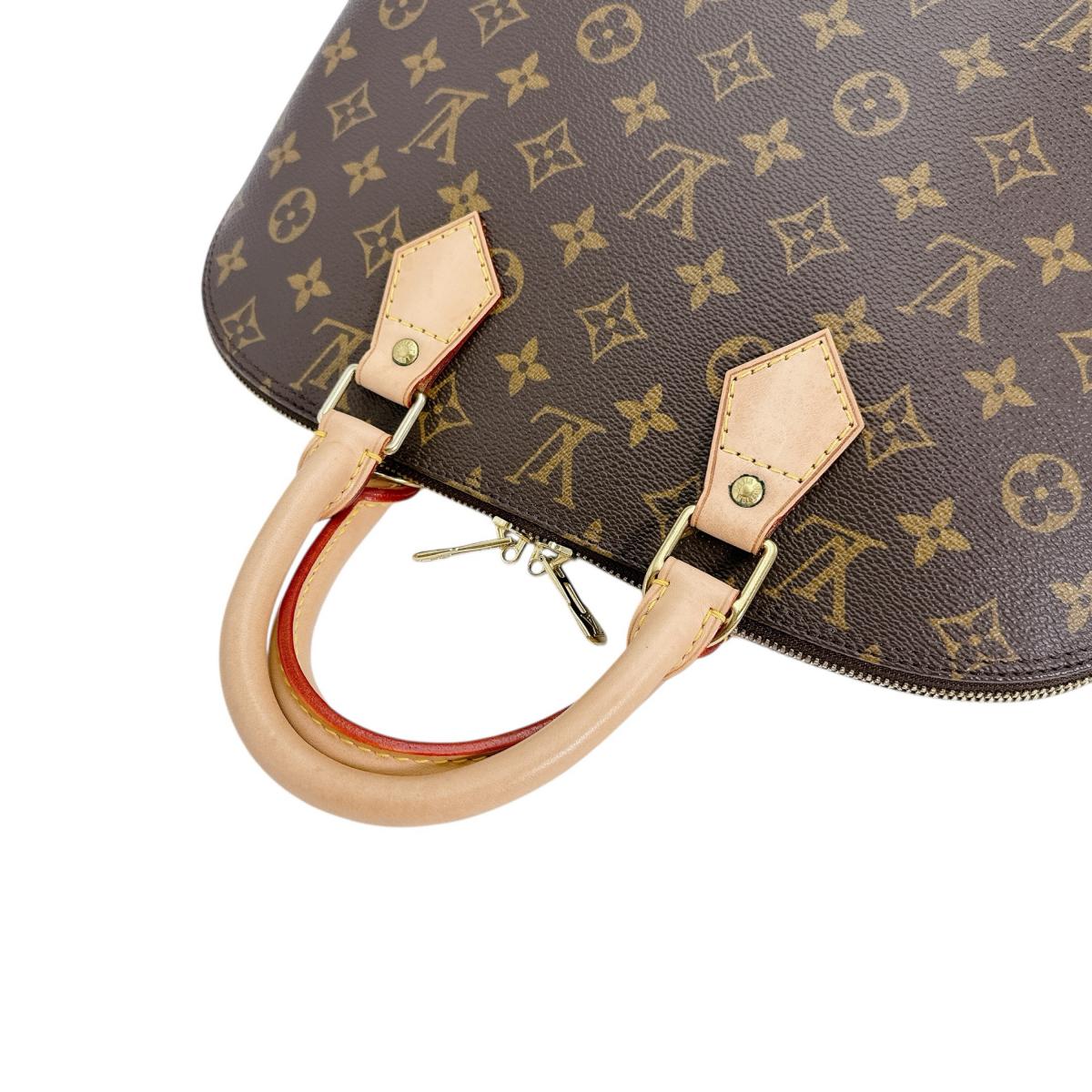 LOUIS VUITTON Handbag M51130 Monogram canvas Brown Monogram Alma