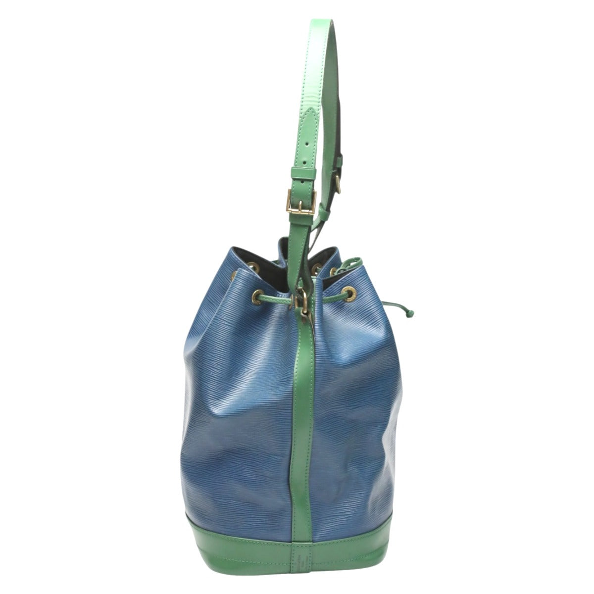 LOUIS VUITTON Shoulder Bag M44044 Epi Leather Blue x green Epi Noe