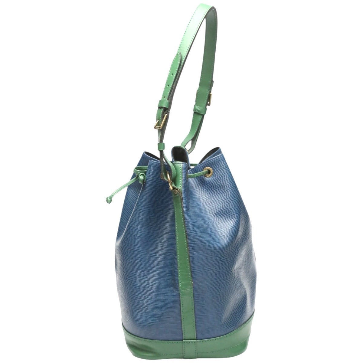 LOUIS VUITTON Shoulder Bag M44044 Epi Leather Blue x green Epi Noe