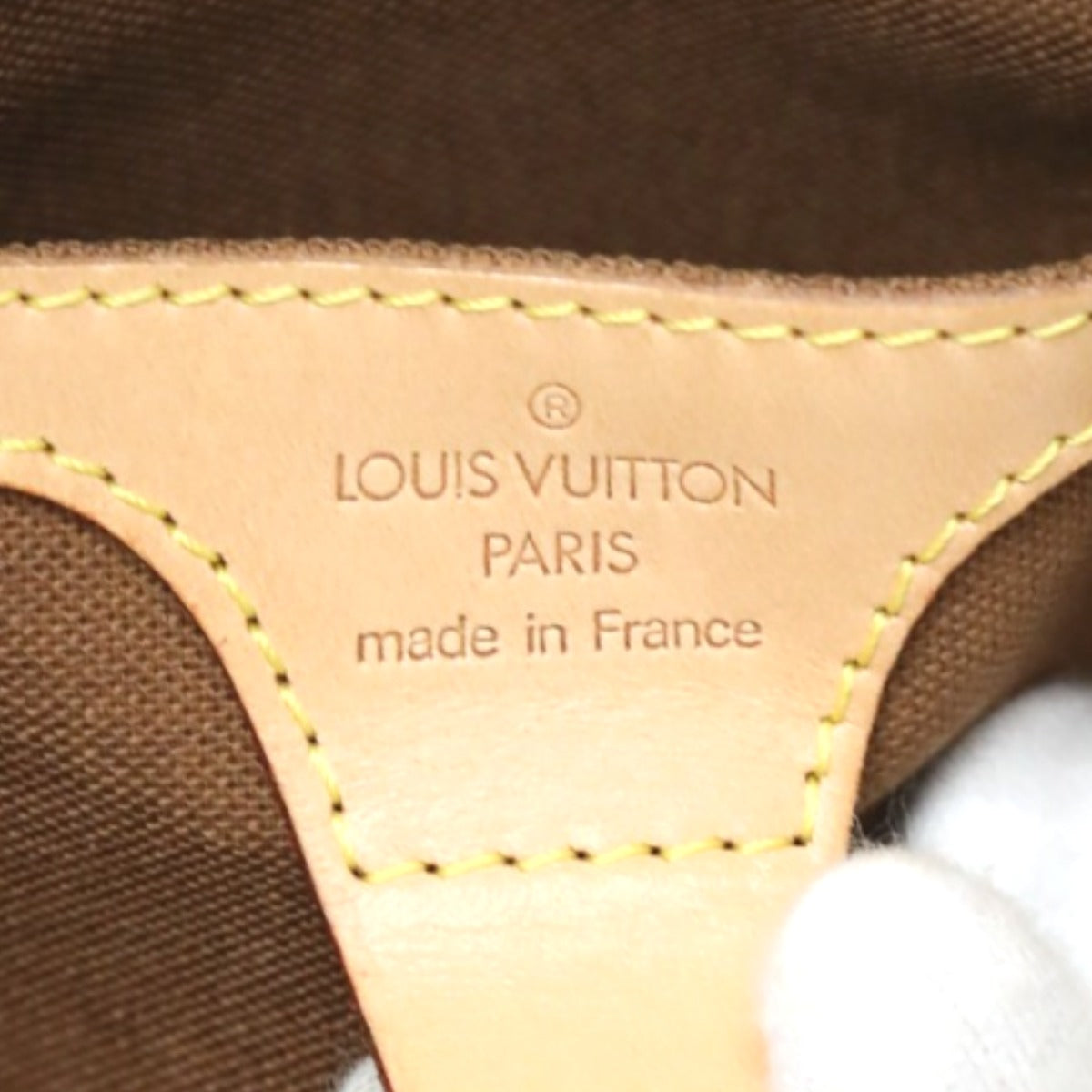 LOUIS VUITTON Handbag M51127 Monogram canvas Brown Handbag Monogram EllipsePM Women Used Authentic