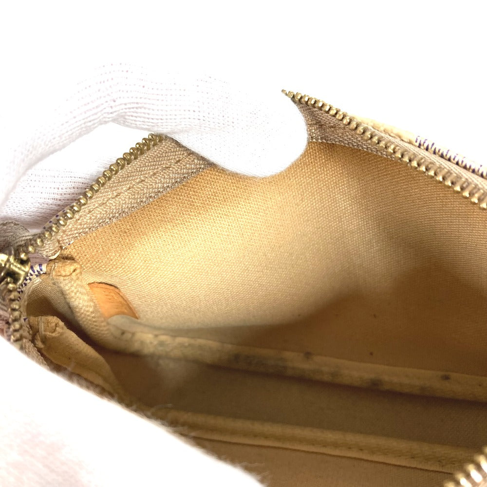 LOUIS VUITTON Handbag N58010 Damier Azur Canvas white Damier Azur Mini Pochette Accessoires Women Used Authentic