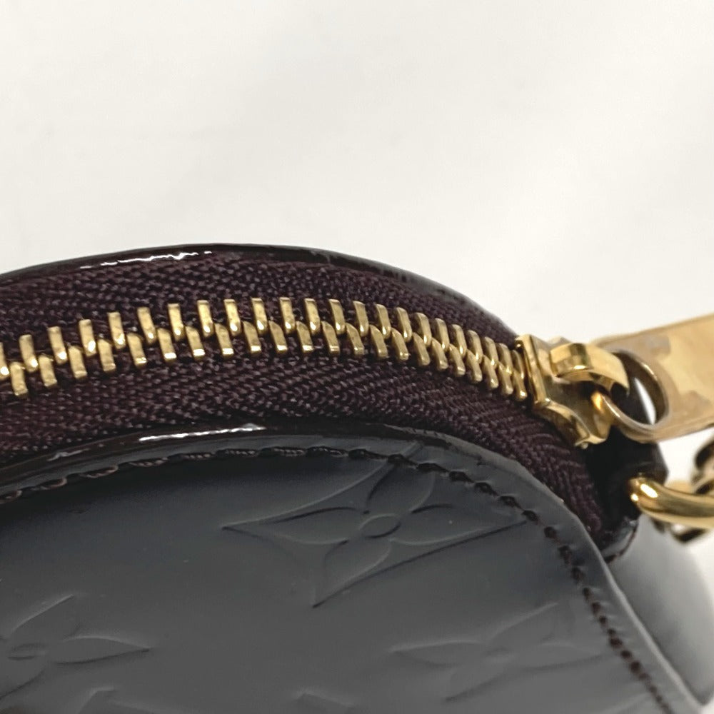 LOUIS VUITTON Coin case M93561 Monogram Vernis purple Monogram Vernis Porto Monet Cool