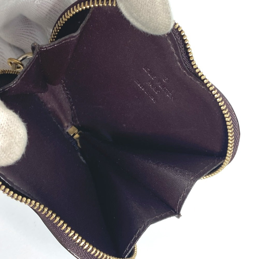 LOUIS VUITTON Coin case M93561 Monogram Vernis purple Monogram Vernis Porto Monet Cool