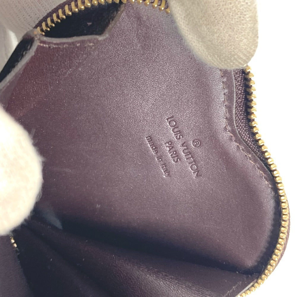 LOUIS VUITTON Coin case M93561 Monogram Vernis purple Monogram Vernis Porto Monet Cool