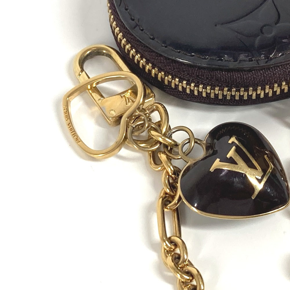 LOUIS VUITTON Coin case M93561 Monogram Vernis purple Monogram Vernis Porto Monet Cool