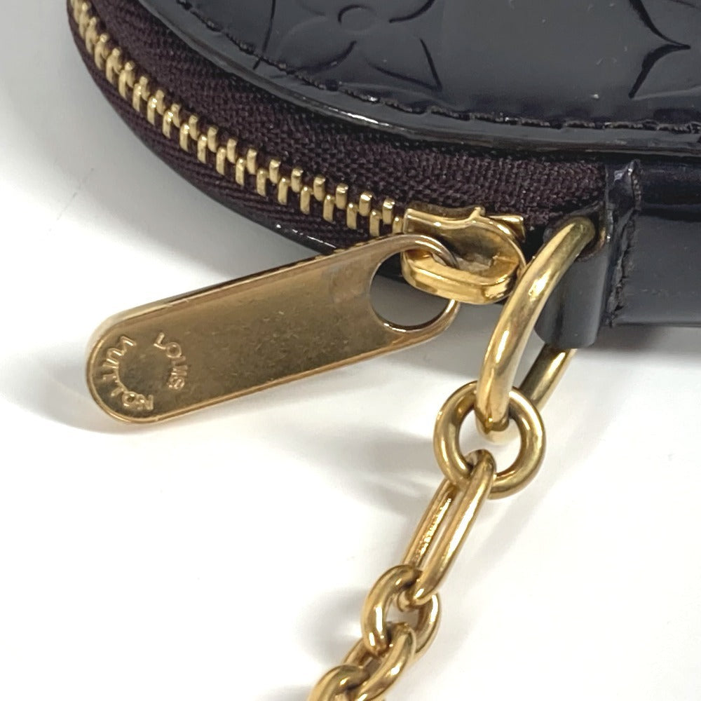 LOUIS VUITTON Coin case M93561 Monogram Vernis purple Monogram Vernis Porto Monet Cool
