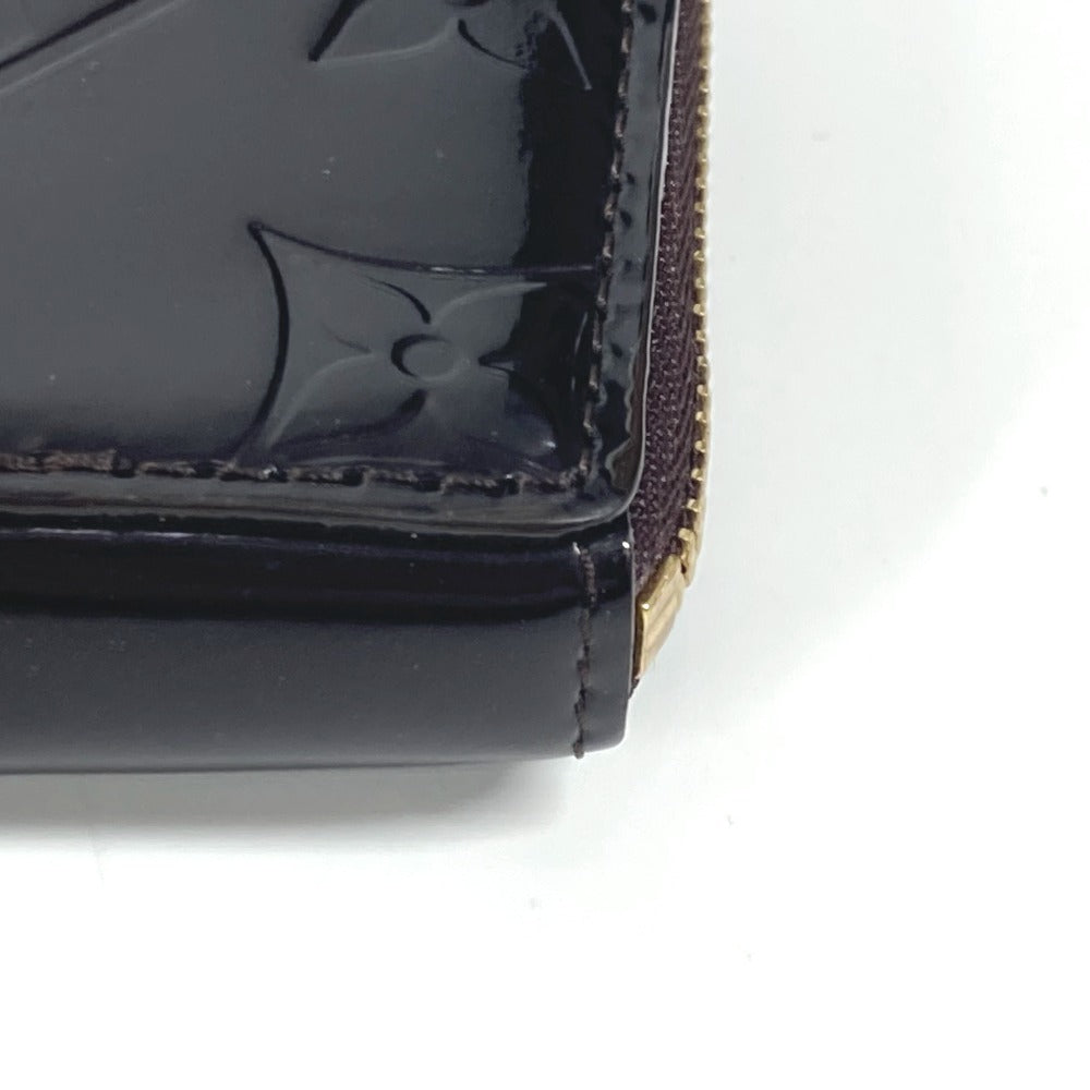 LOUIS VUITTON Coin case M93561 Monogram Vernis purple Monogram Vernis Porto Monet Cool
