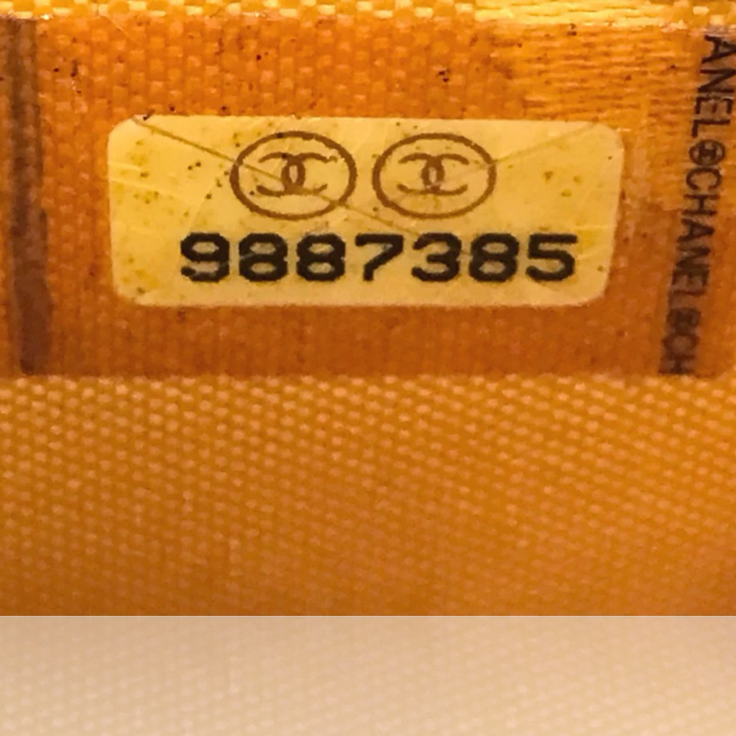 CHANEL CAMBON LAMBSKIN BIFOLD LONG WALLET