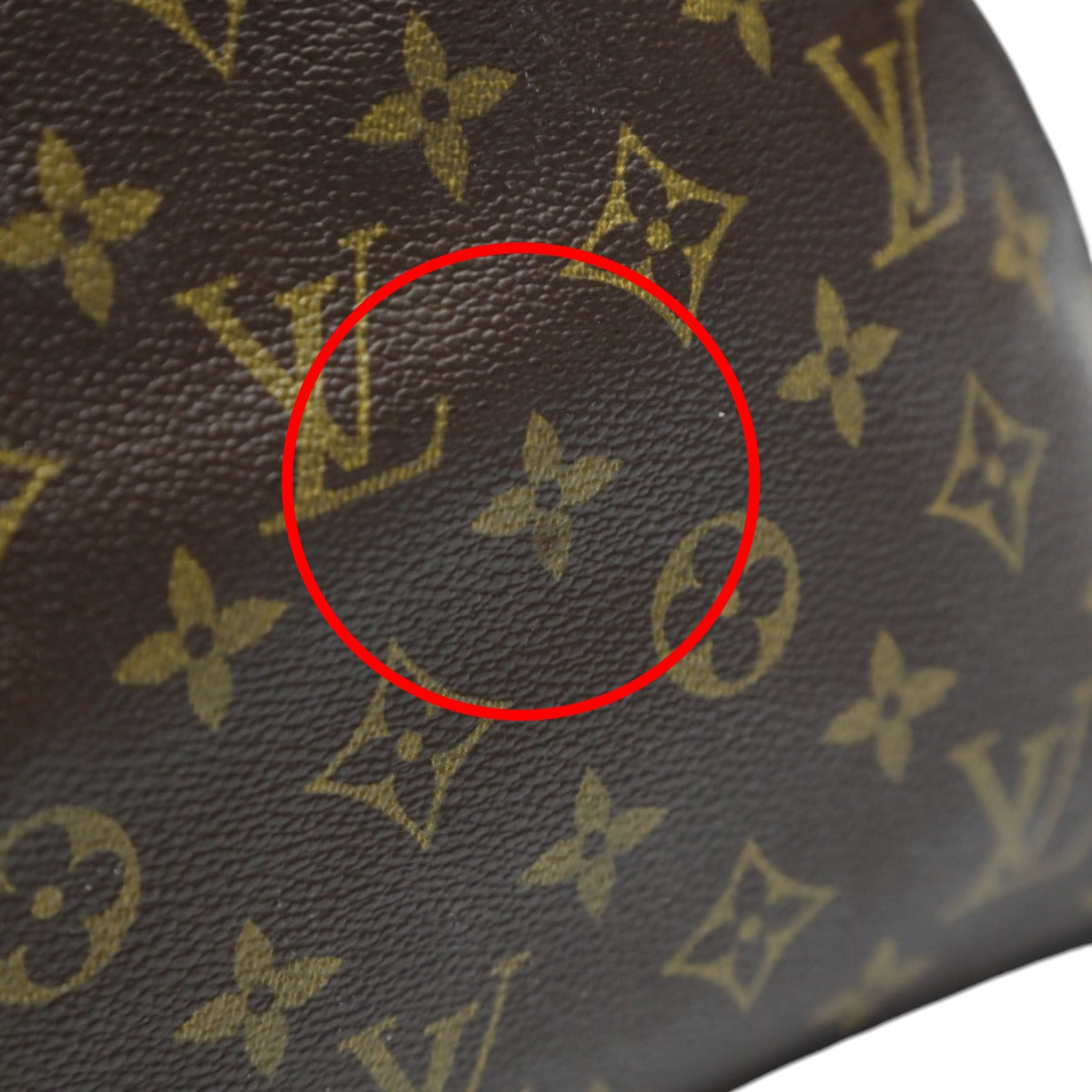 LOUIS VUITTON Pouch M47520 Monogram canvas Brown Pouch Monogram Pochette Cosmetic MM unisex(Unisex) Used Authentic