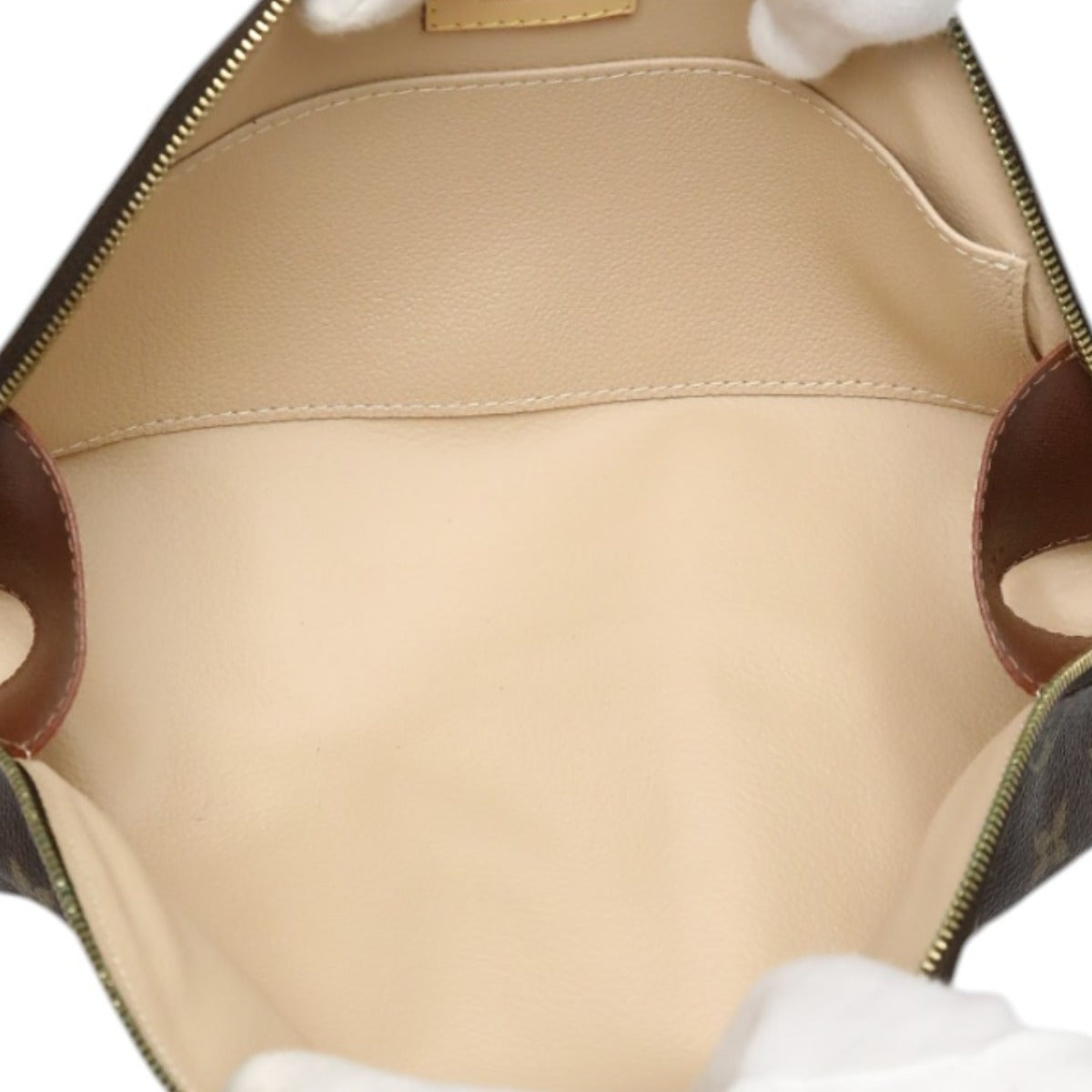 LOUIS VUITTON Pouch M47520 Monogram canvas Brown Pouch Monogram Pochette Cosmetic MM unisex(Unisex) Used Authentic