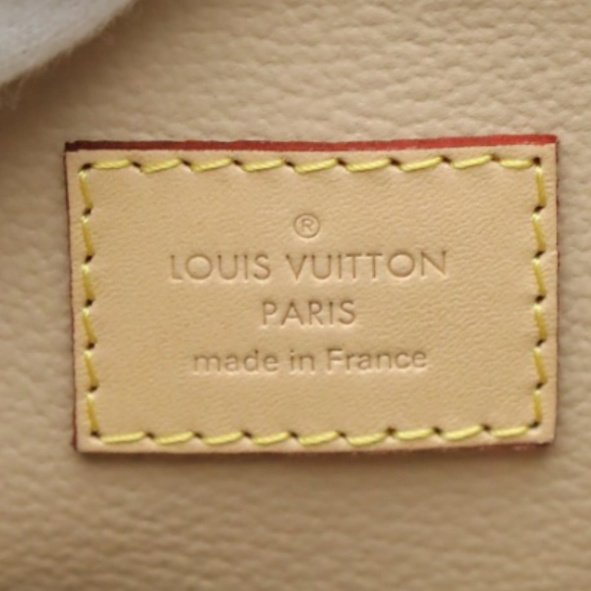 LOUIS VUITTON Pouch M47520 Monogram canvas Brown Pouch Monogram Pochette Cosmetic MM unisex(Unisex) Used Authentic