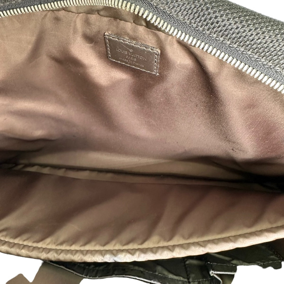 LOUIS VUITTON Handbag M93082 Damier Jean Canvas Noir (Black) Documents bag Damier Jean Yak unisex(Unisex) Used Authentic