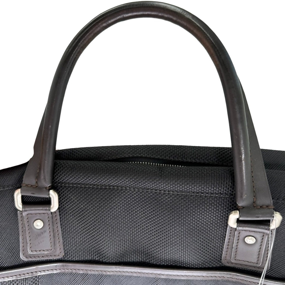 LOUIS VUITTON Handbag M93082 Damier Jean Canvas Noir (Black) Documents bag Damier Jean Yak unisex(Unisex) Used Authentic