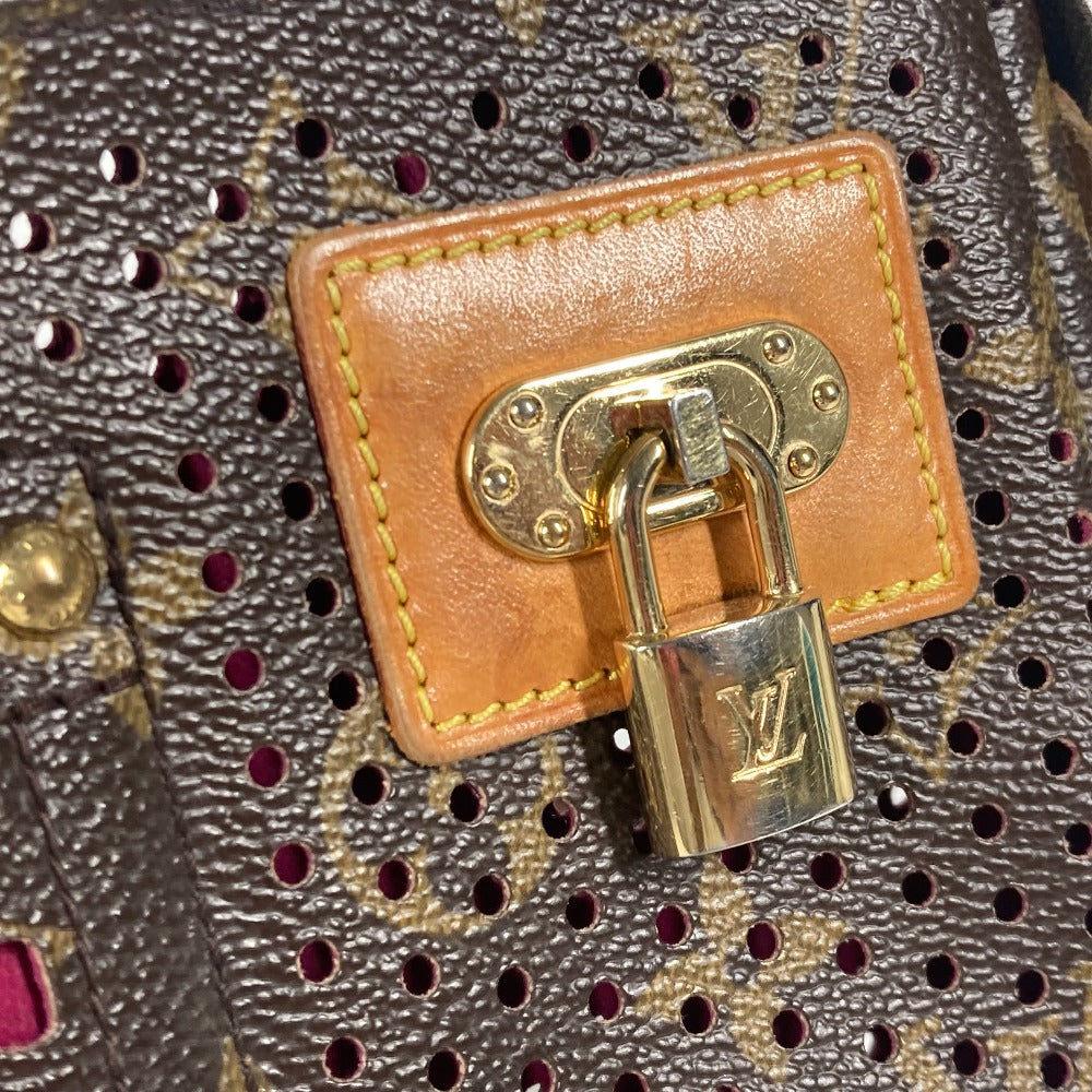 LOUIS VUITTON Shoulder Bag M95183 Monogram canvas pink Monogram Perfo Pochette Accessories Women Used Authentic