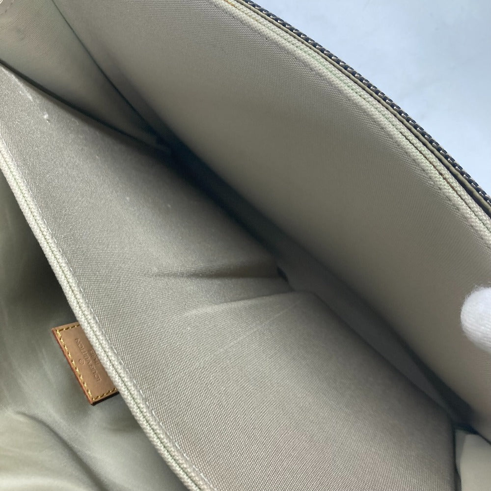 LOUIS VUITTON Shoulder Bag M93030 Damier Jean Canvas khaki Damier Jean Messager mens Used Authentic