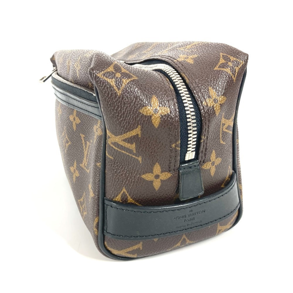 LOUIS VUITTON business bag M40378 Monogram macacer canvas Brown Monogram macacer truth toilette mens Used Authentic