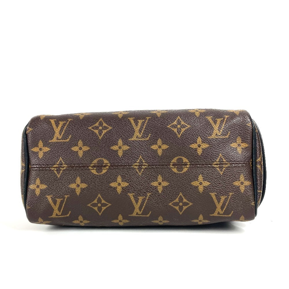 LOUIS VUITTON business bag M40378 Monogram macacer canvas Brown Monogram macacer truth toilette mens Used Authentic