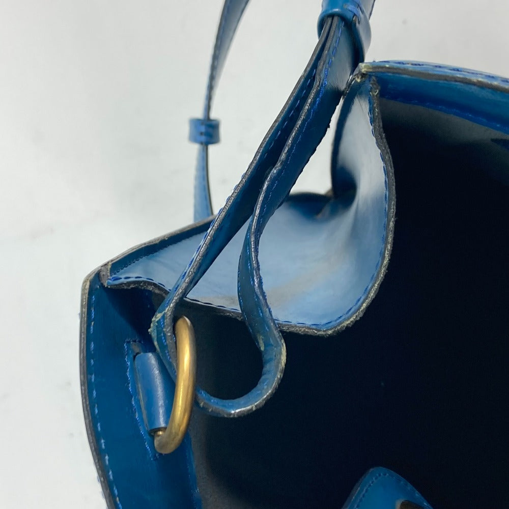 LOUIS VUITTON Shoulder Bag M52255 Epi Leather blue Epi Cluny PM Women Used Authentic