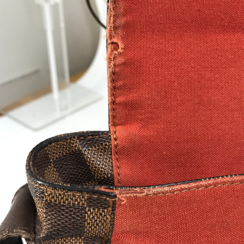 LOUIS VUITTON Shoulder Bag M45258 Damier canvas Brown Damier Bastille Women Used Authentic