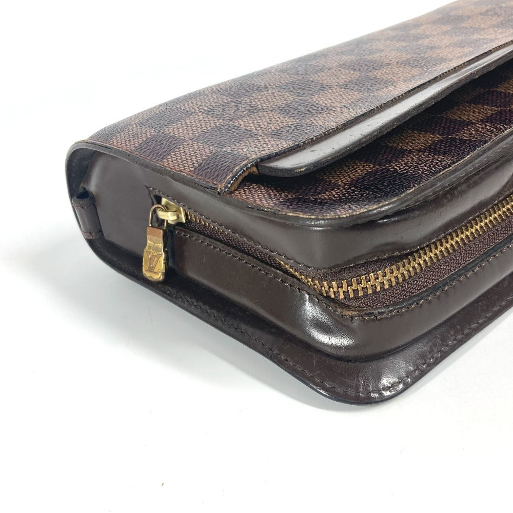 LOUIS VUITTON business bag N51993 Damier canvas Brown Damier Saint Louis unisex(Unisex) Used Authentic