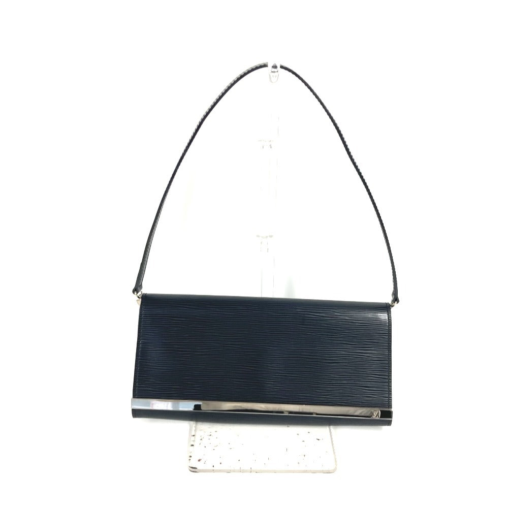 LOUIS VUITTON Shoulder Bag M40522 Epi Leather black Epi Pochette Sevigne Women Used Authentic