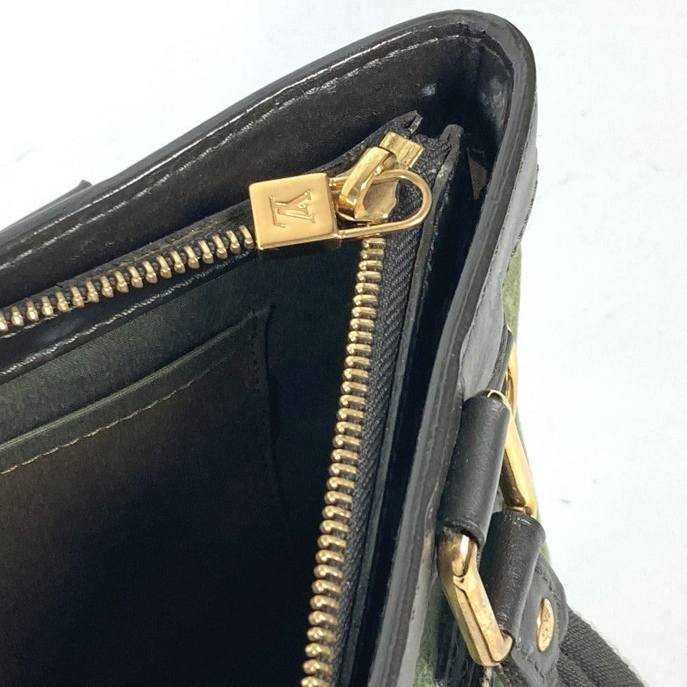 LOUIS VUITTON Tote Bag M92682 Monogram mini canvas khaki Monogram mini Lucille PM Women Used Authentic